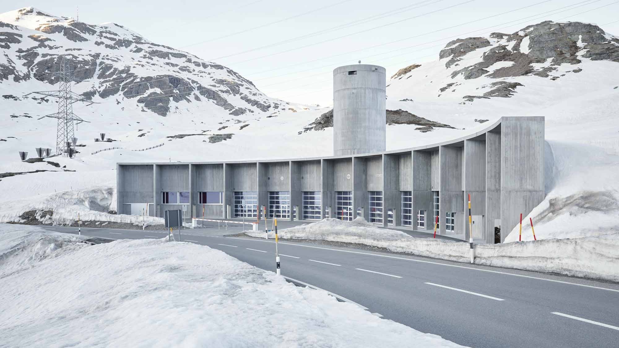 Unterhaltsstützpunkt Berninapass von Bearth & Deplazes Architekten