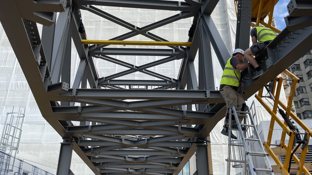 Passerelle Montage 3
