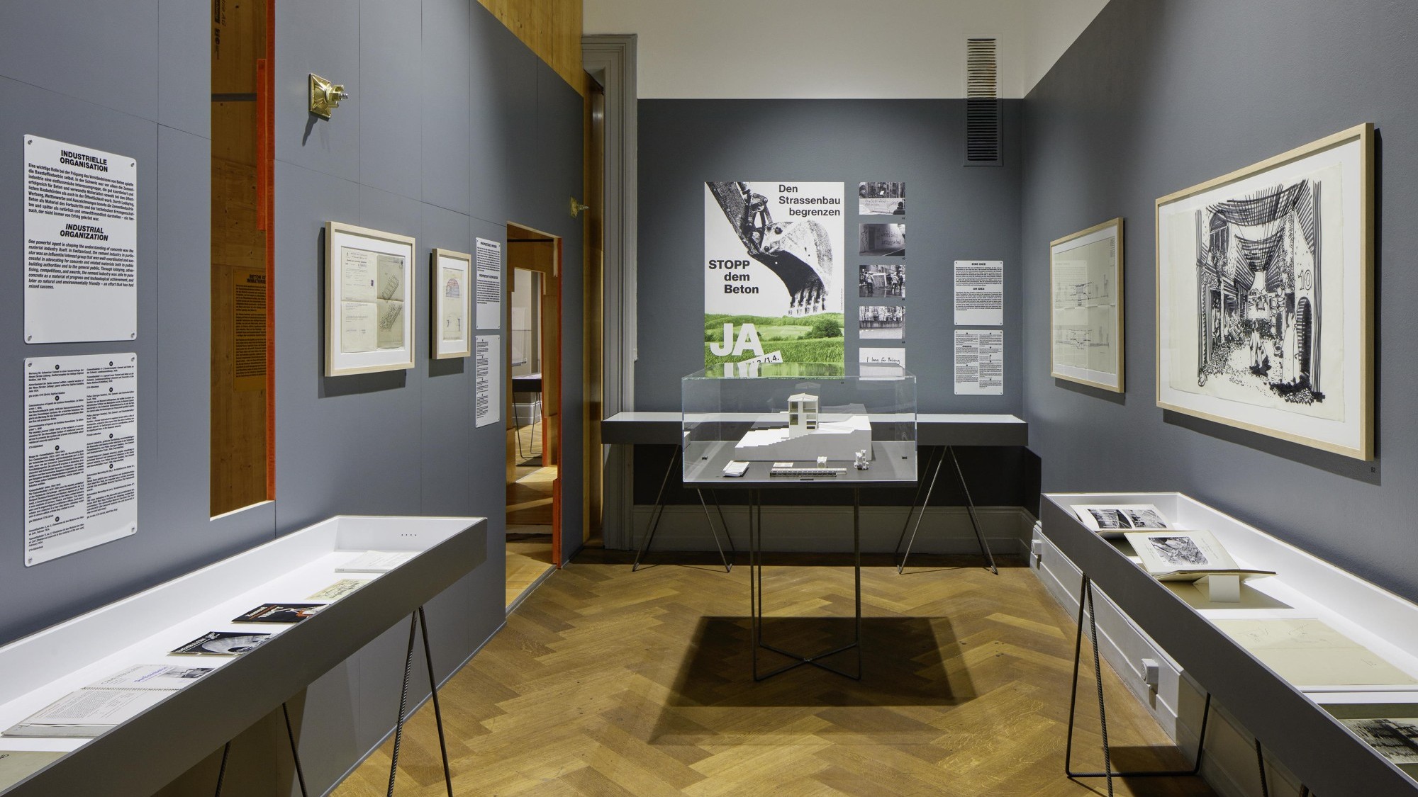 Ausstellung «Beton» Schweizerisches Architekturmuseum SAM