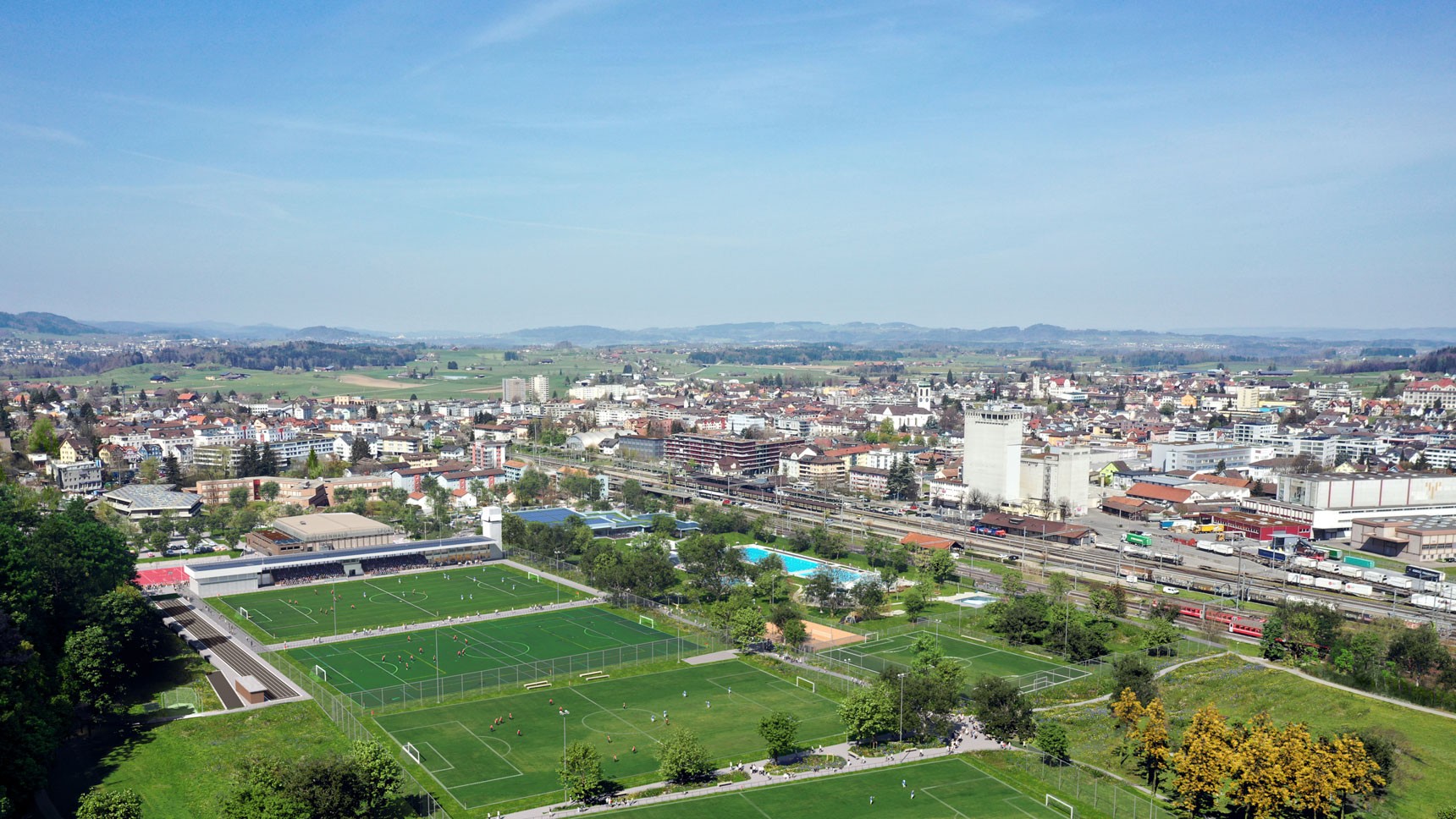 Visualisierungen Sportwelt Gossau St. Gallen Buechenwald