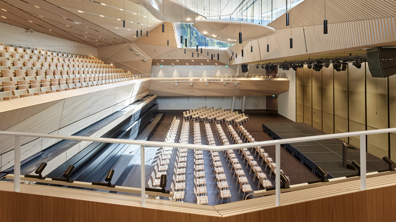 Konzerthalle Andermatt Innenraum