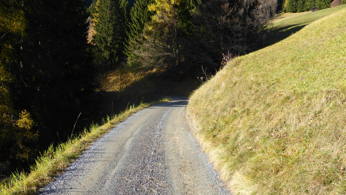 Waldstrasse Safiental Caloertscherstrasse