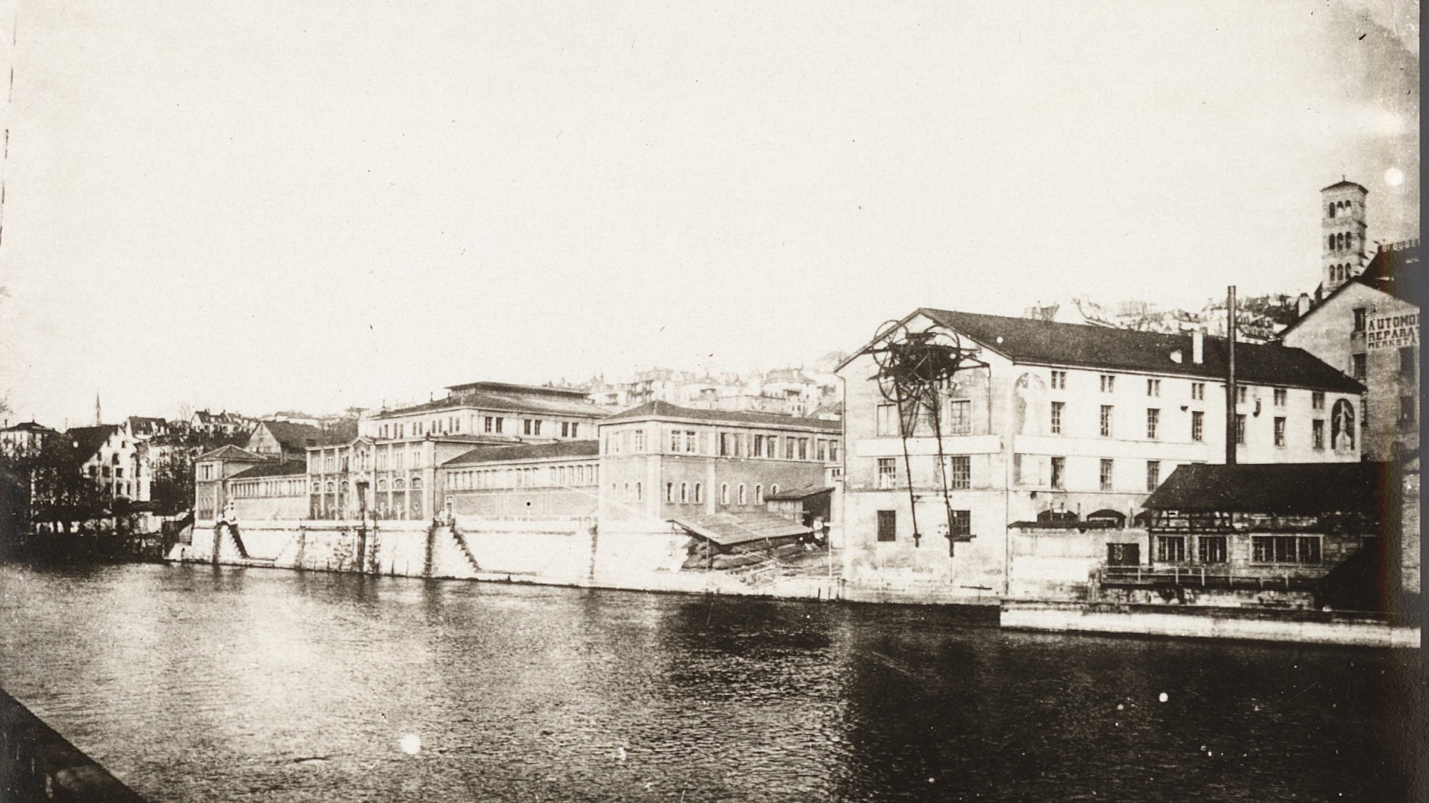 Alter Schlachthof zwischen 1894 und 1912.