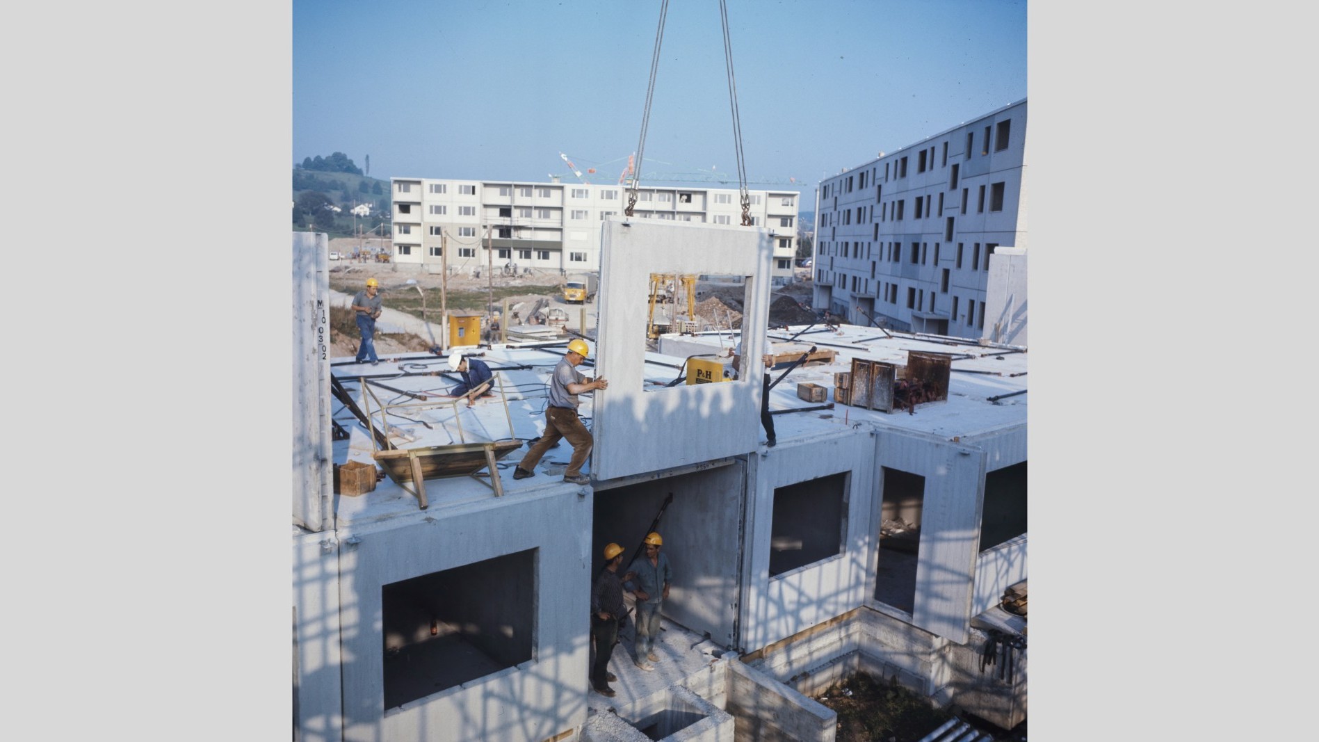 Baustelle der Überbauung Sunnebüel, Volketswil