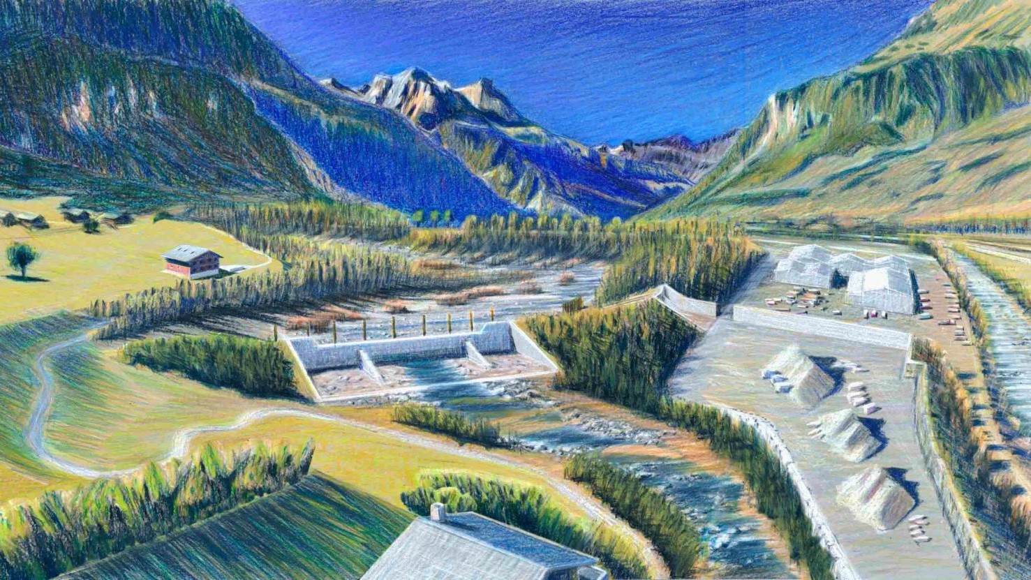 Hochwasserschutz Buoholzbach Vorprojekt