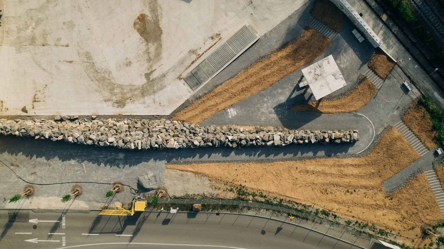 Von Robotern gefertigter Landschaftspark ETH Zürich