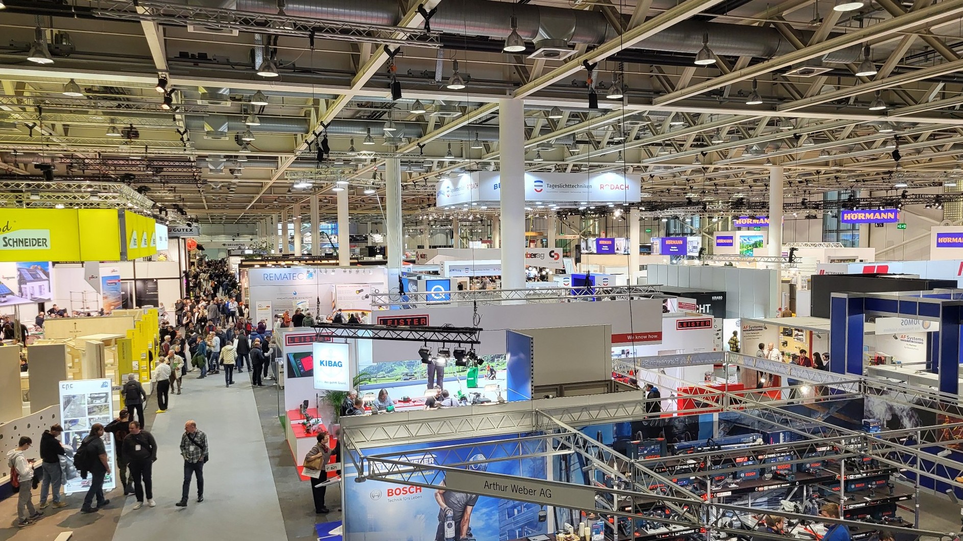 Impressionen von der Swissbau 2024