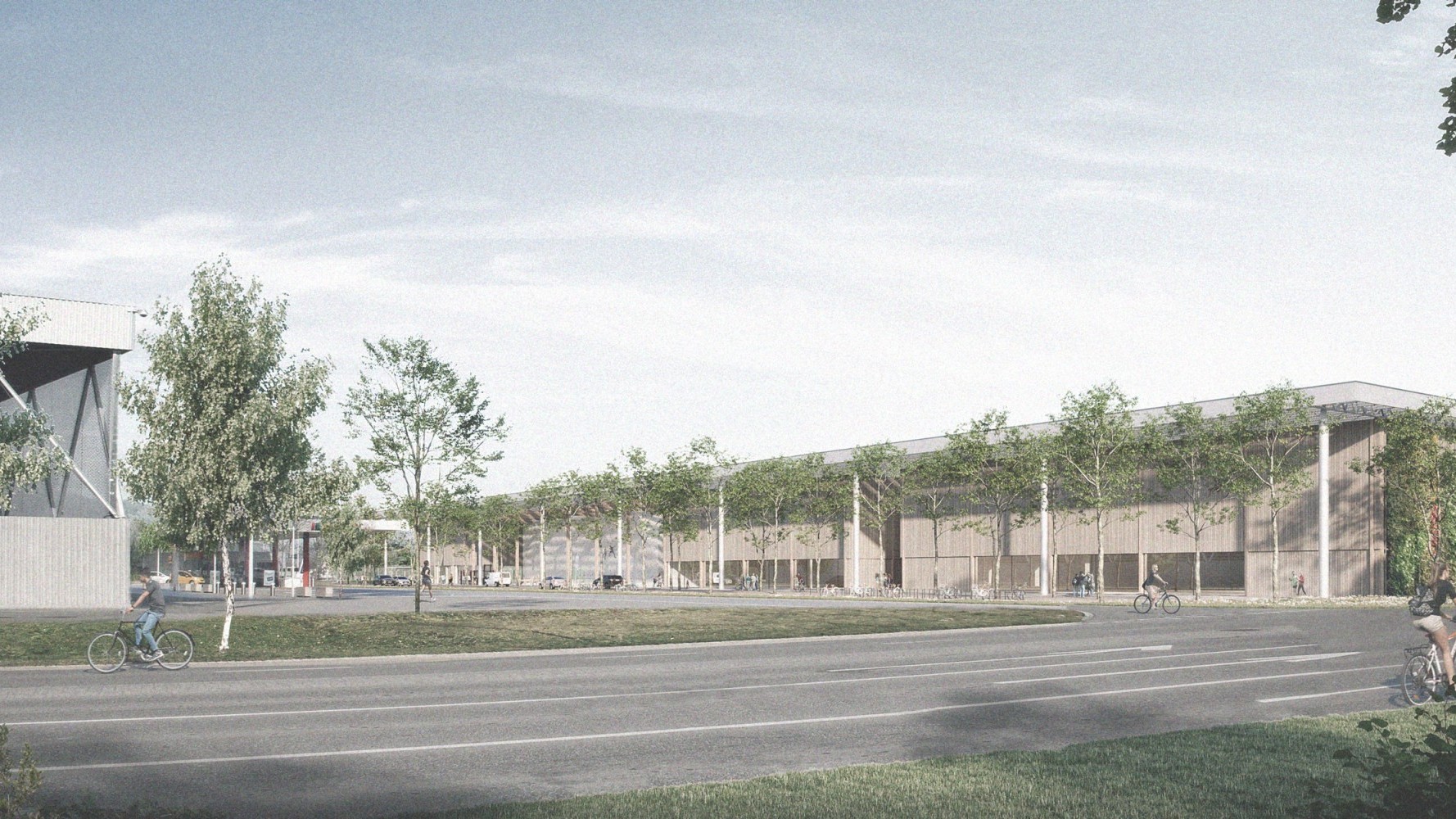 Visualisierung neues Sportzentrum Thun Süd