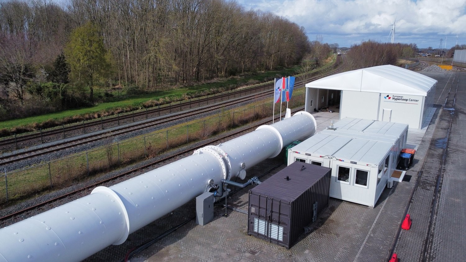 Hyperloop-Teststrecke in Veendam