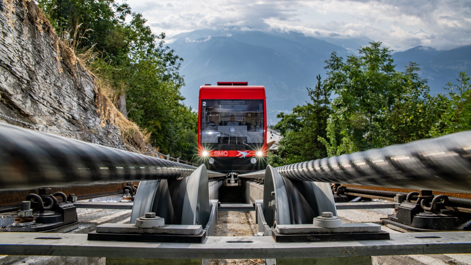 Standseilbahn Sierre - Montana