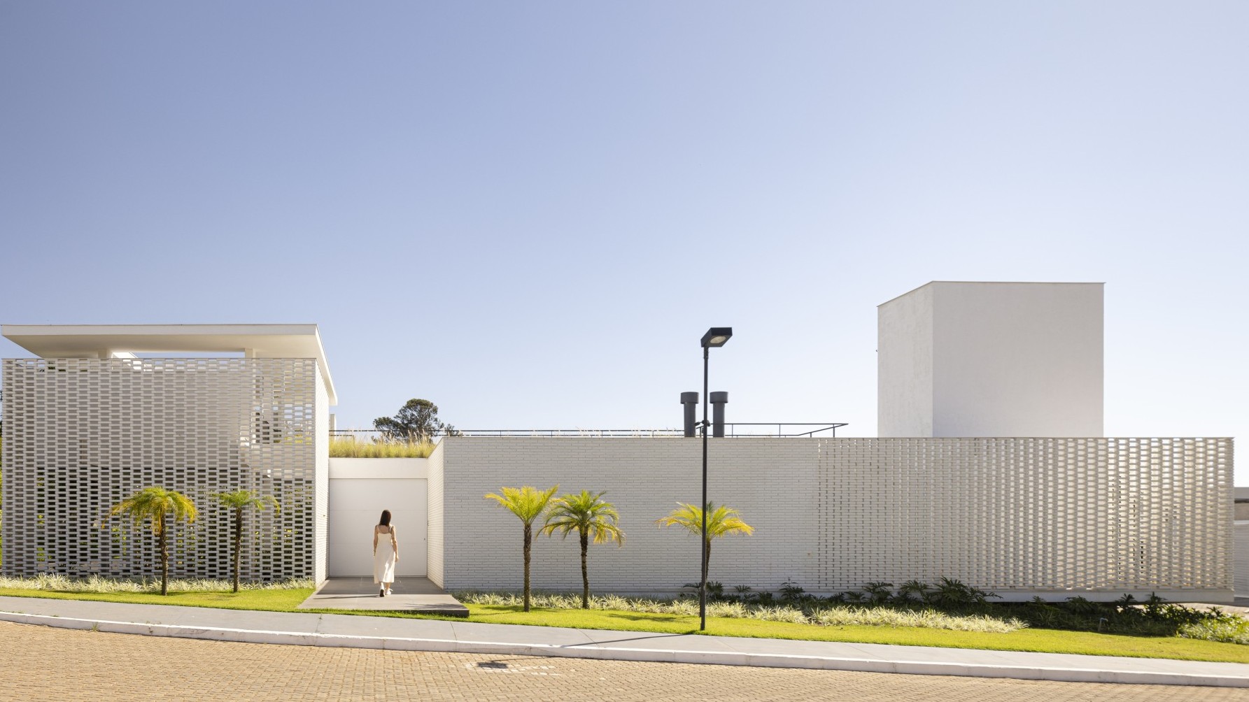 Aus der Shortlist für den Brick Award 26: das White Bricks House in Brasiliens Hauptstadt Brasilia.