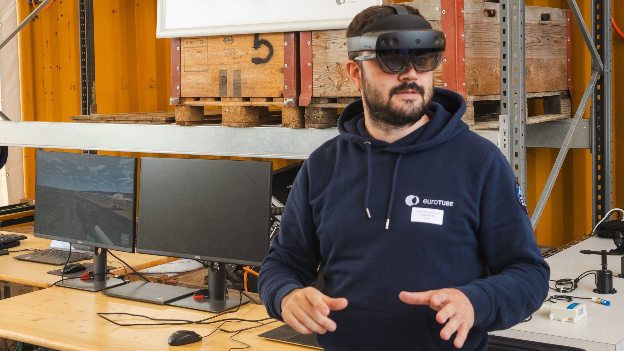 Testing in der Smart Mobile Factory von Eurotube