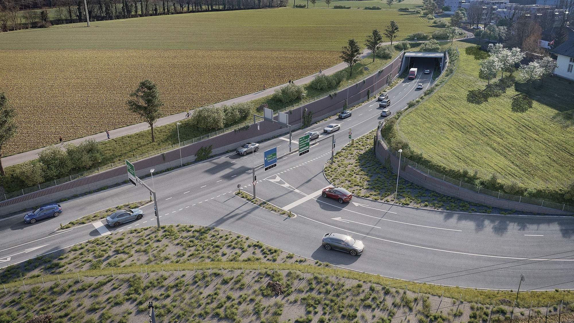 Suhr_ KnotenMeierhofundTunnelportal