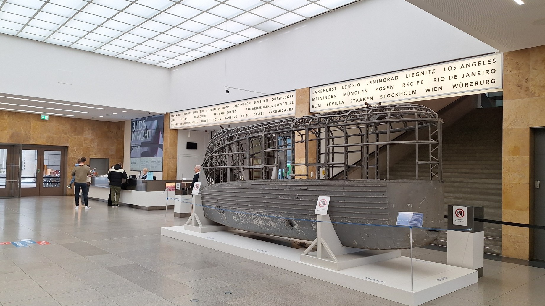Der Hafenbahnhof in Friedrichshafen (De) am Bodensee