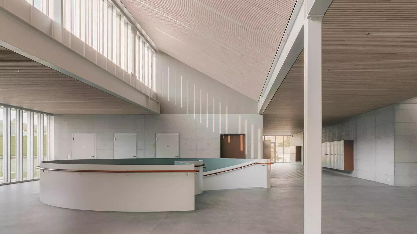 Klassenzimmergeschoss Sekundarschule Zirkusplatz in Sursee