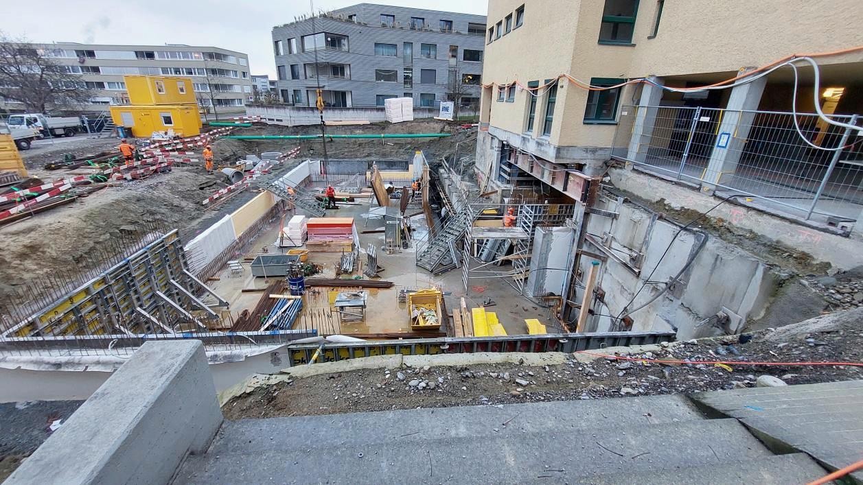 Neubau der Kleinturnhalle in Dierikon