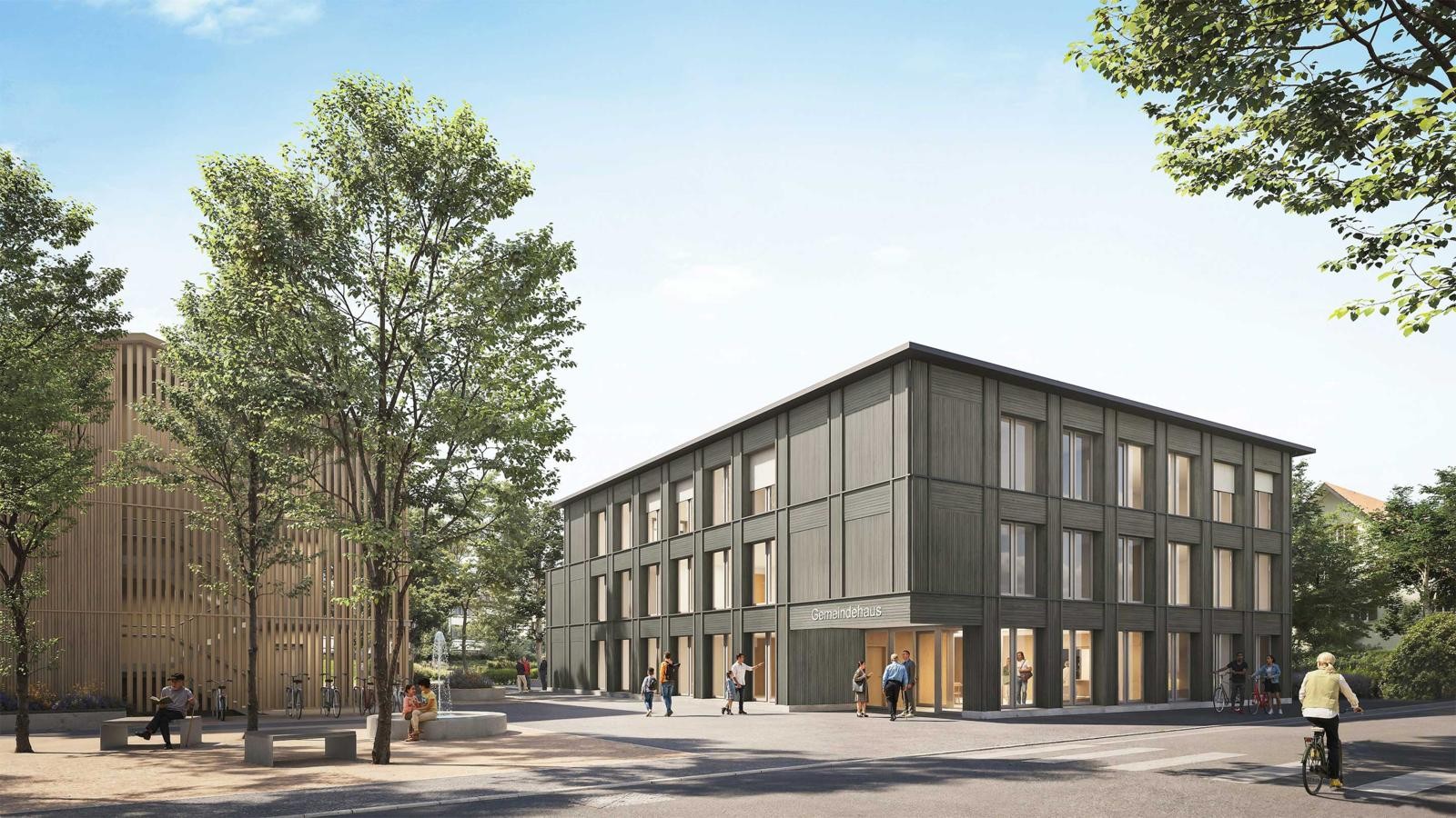 Neues Gemeindehaus in Mönchaltorf