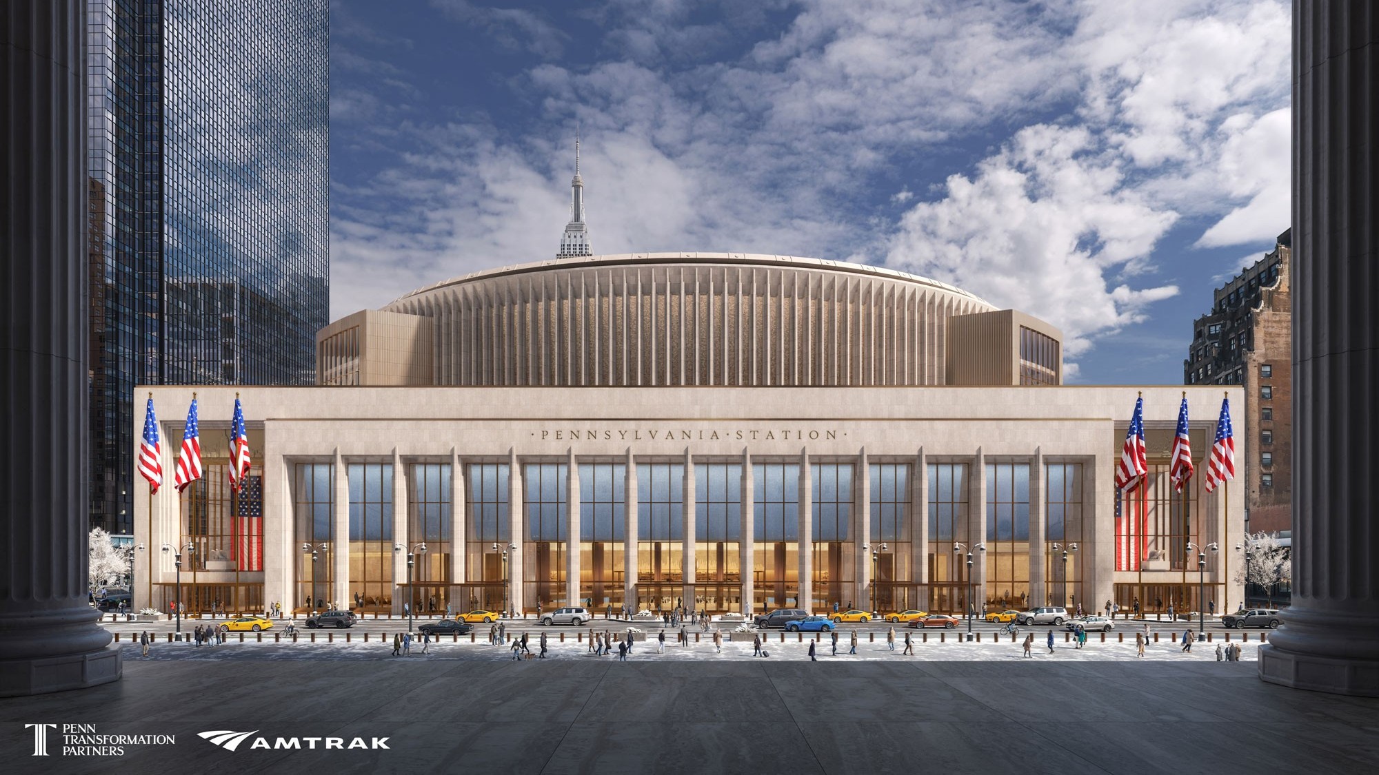 Die Penn Station in New York nach der Sanierung