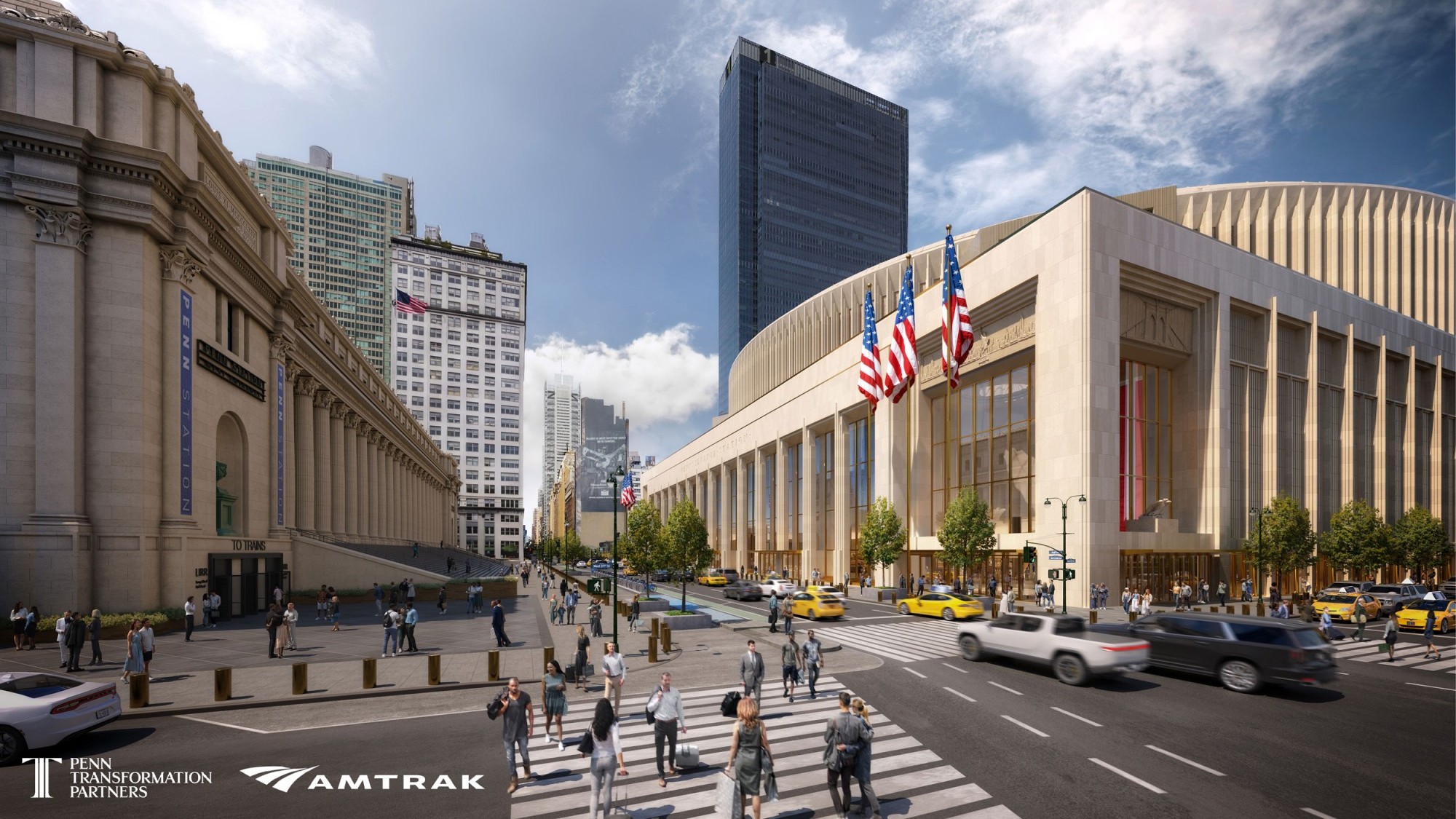 Die Penn Station in New York nach der Sanierung