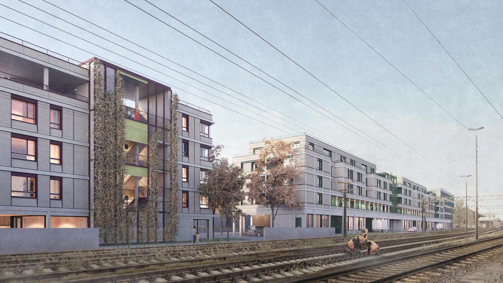 Gleislaube-Überbauung auf SBB-Bahnhofareal in Wettingen