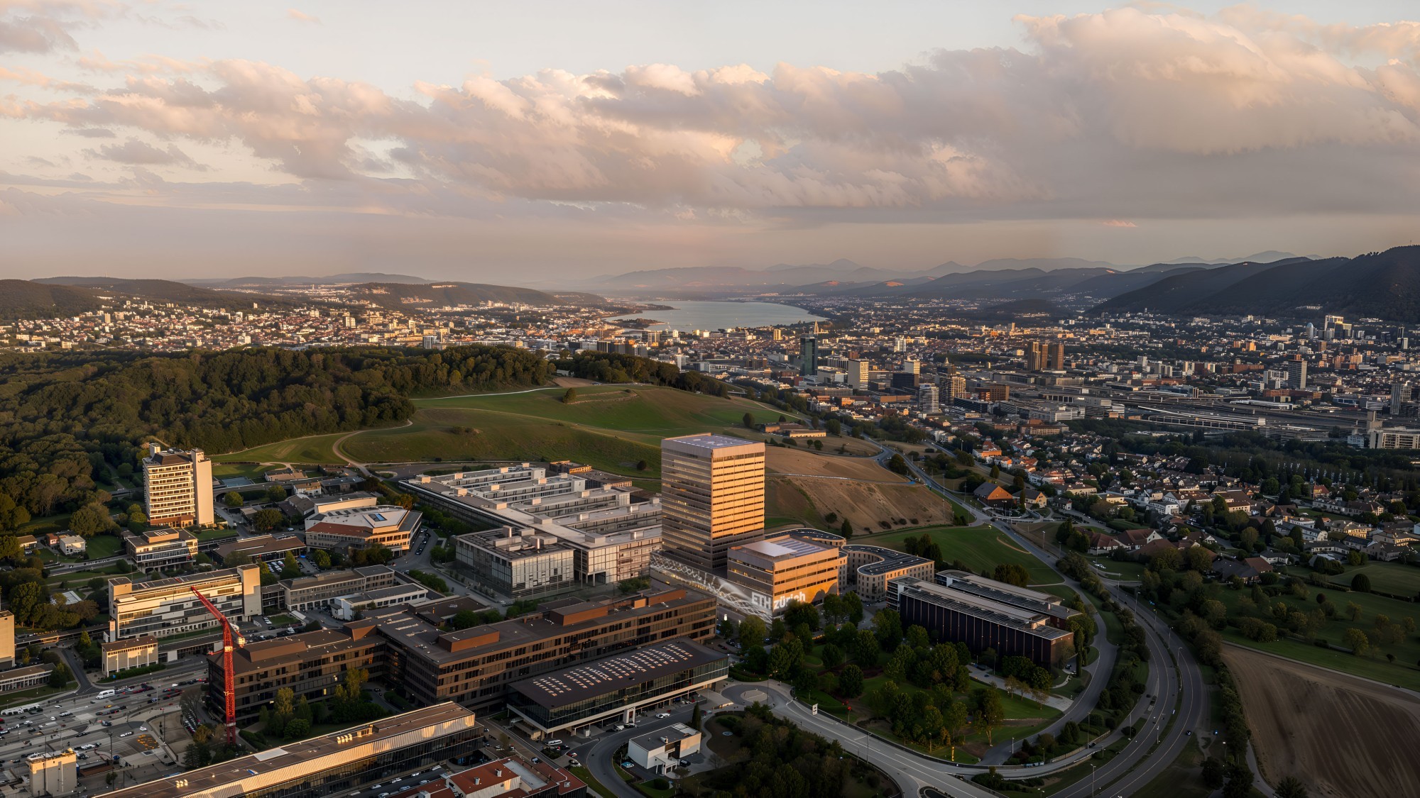 HWS-Neubau auf Campus Hönggerberg der ETH Zürich