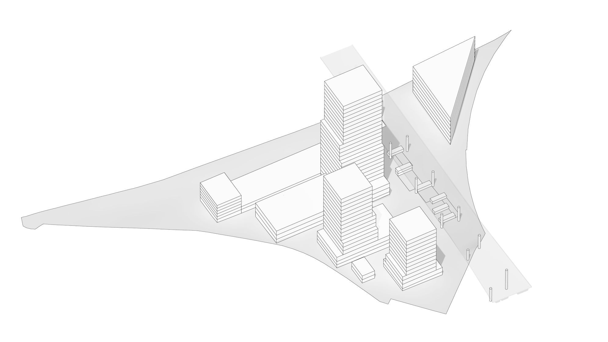 Skizze der Bautypologien